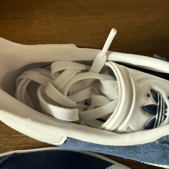 Adidas Unisex Navy Blue Gazelle Suede Sneakers- Size M6.5/W7.5 (Fits Like 8.5) - Picture 8 of 12